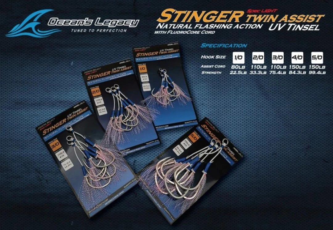 Ocean's Legacy Stinger Twin Assist Ganci 3 Ocean's Legacy Stinger Twin Assist Ganci - immagine 3