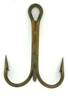 VMC 9650BZ Round Bend Bronze Treble Hooks 25pk Acqua Dolce