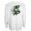Aftco Wingman LS Performance Shirt - Bianco