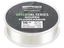 Spro Essential Series Gouken Fluorocarbon Fishing Line 164 Yds Acqua Dolce