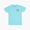 Abbigliamento Salty Crew Baja Fresh Premium S/S Tee Pacific Blue