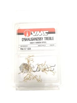 VMC O'Shaughnessy Gold Treble Hooks