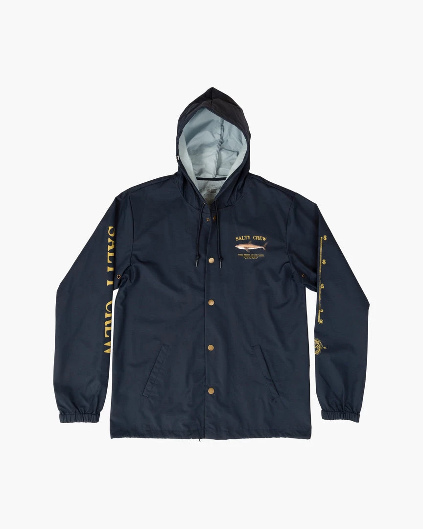Acqua Dolce Salty Crew Bruce Snap Jacket Navy 1 Acqua Dolce Salty Crew Bruce Snap Jacket Navy
