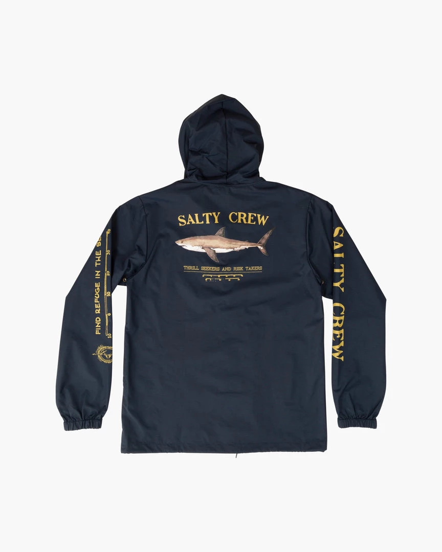 Acqua Dolce Salty Crew Bruce Snap Jacket Navy 2 Acqua Dolce Salty Crew Bruce Snap Jacket Navy - immagine 2