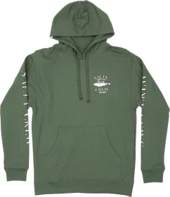 Felpa Con Cappuccio Blu Con Cappuccio E Felpa Salata