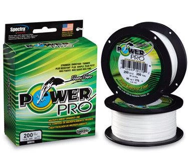 Linea Intrecciata Power Pro Spectra White 500 Yards 1 Linea Intrecciata Power Pro Spectra White 500 Yards