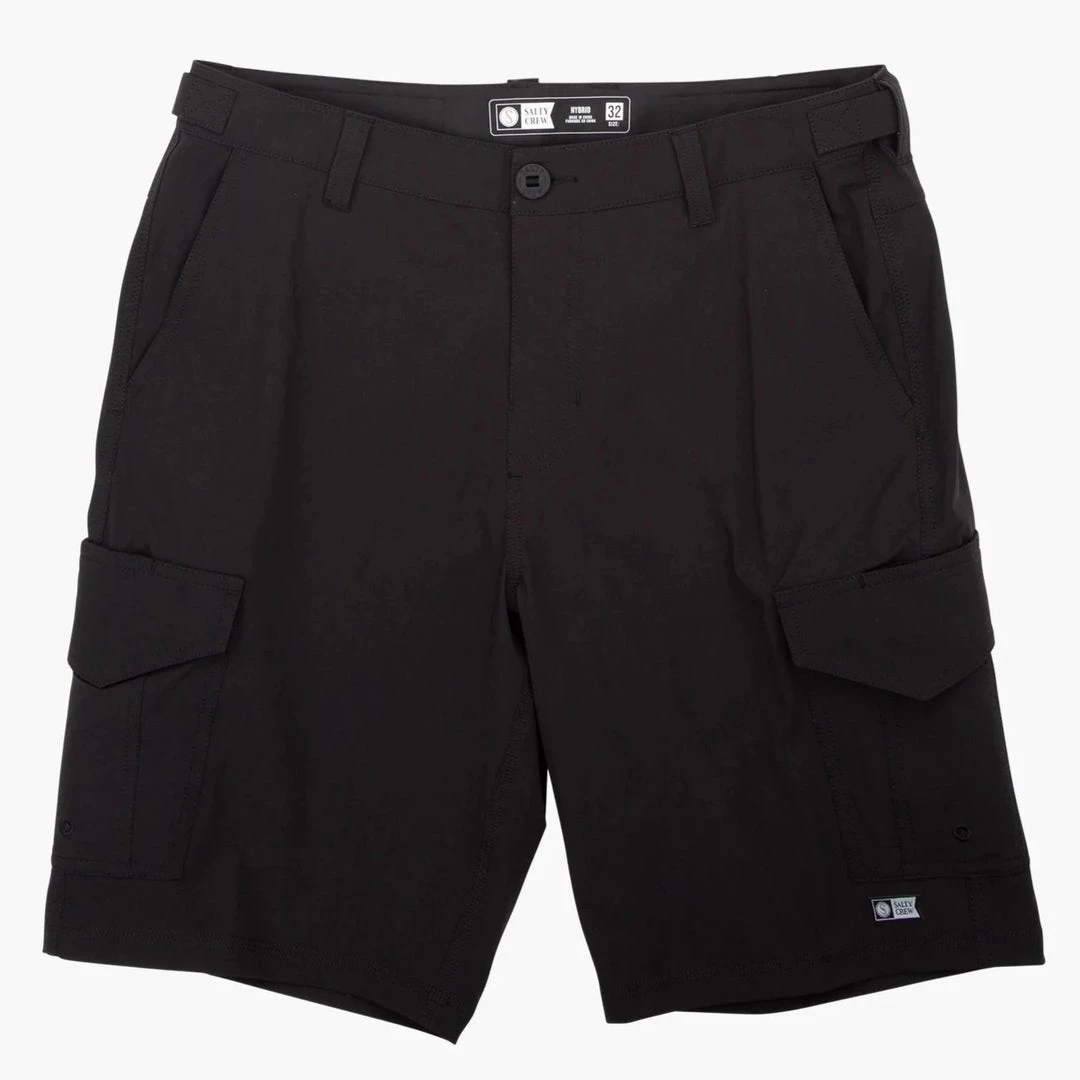 Crew Salato Deep Sea II Cargo Pantaloncini Neri 1 Crew Salato Deep Sea II Cargo Pantaloncini Neri