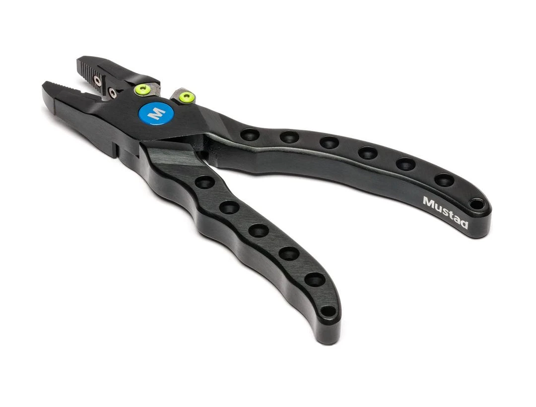 Mustad 7,5" Heavy Duty Pinze Da Pesca In Alluminio Verde - MT124 2 Mustad 7,5" Heavy Duty Pinze Da Pesca In Alluminio Verde - MT124 - immagine 2