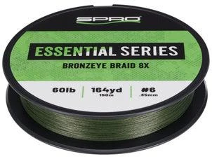Spro Essential Series Bronzeye Braid 8X Moss Verde Acqua Dolce 1 Spro Essential Series Bronzeye Braid 8X Moss Verde Acqua Dolce