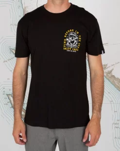 Abbigliamento Salty Crew Dancing DoDo Premium S/S Tee Black