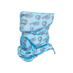 Abbigliamento Fish Monkey FM40 Performance Face Guard -Negozio Strumenti Pesca Economico FM40 LTBLUE 1080x1080