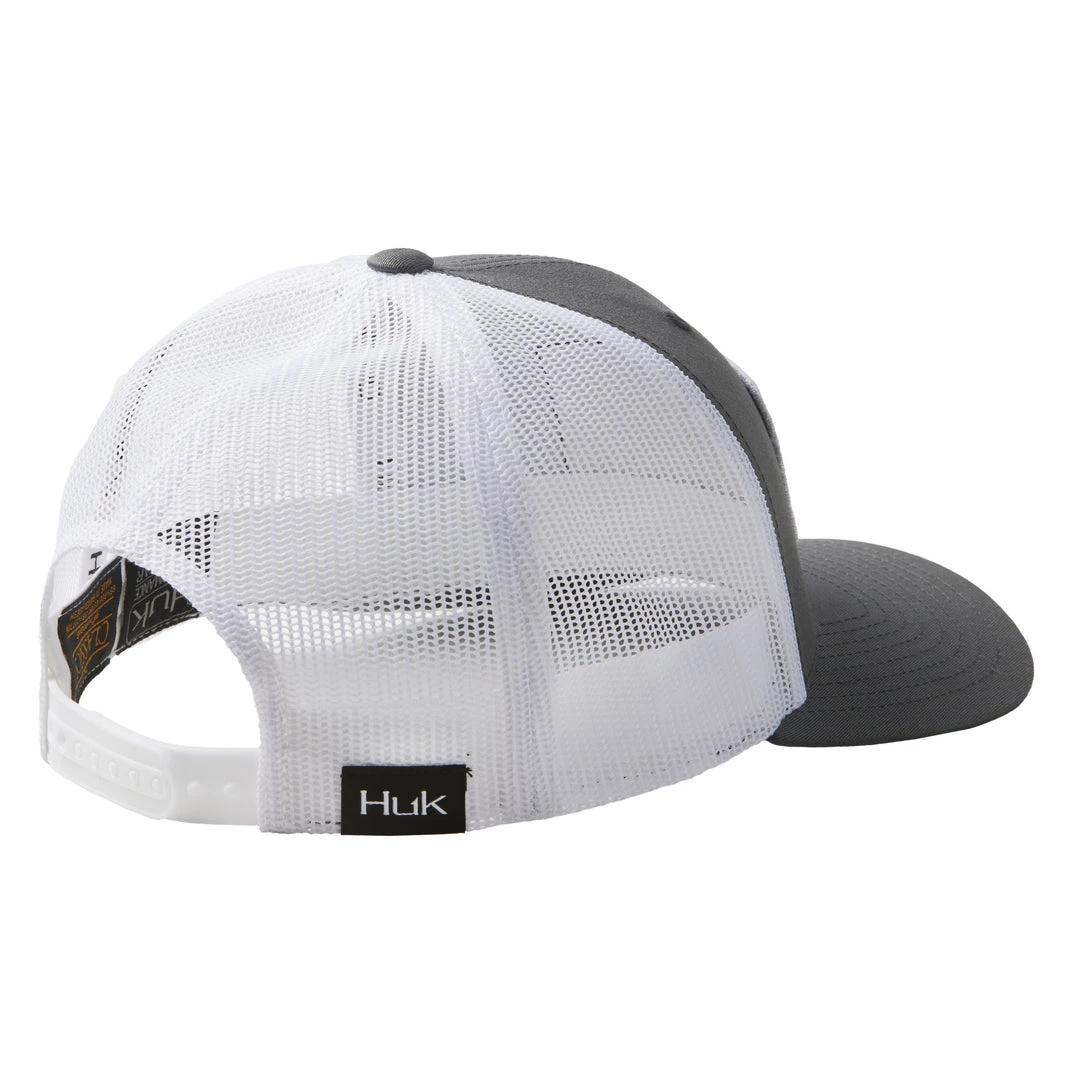 Cappello Huk Trucker Ash Vulcanico 2 Cappello Huk Trucker Ash Vulcanico - immagine 2