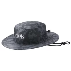 Apparel Huk Running Lakes Boonie Hat Ash Vulcanico