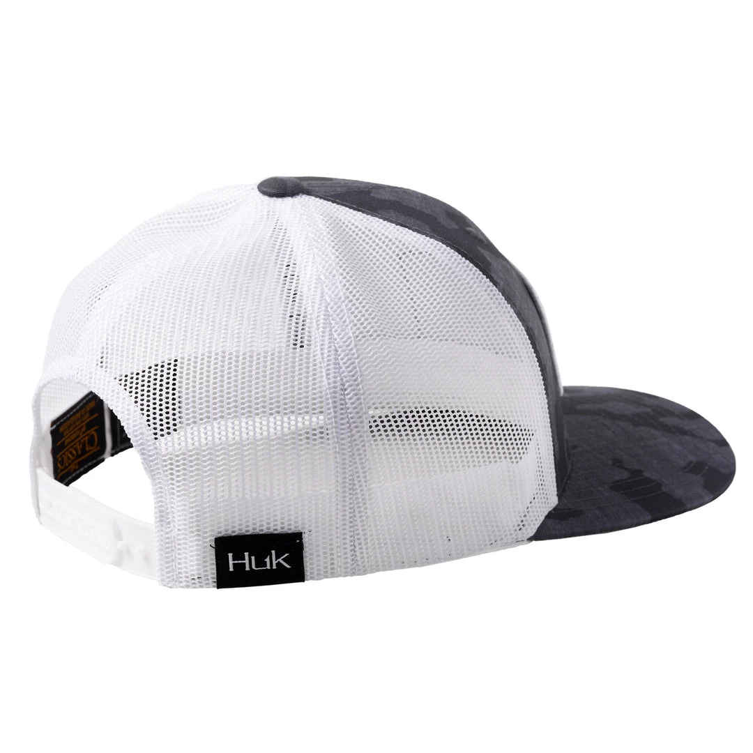 Huk Running Lakes Trucker Hat Volcanic Ash Apparel 2 Huk Running Lakes Trucker Hat Volcanic Ash Apparel - immagine 2