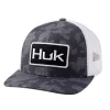 Huk Running Lakes Trucker Hat Volcanic Ash Apparel