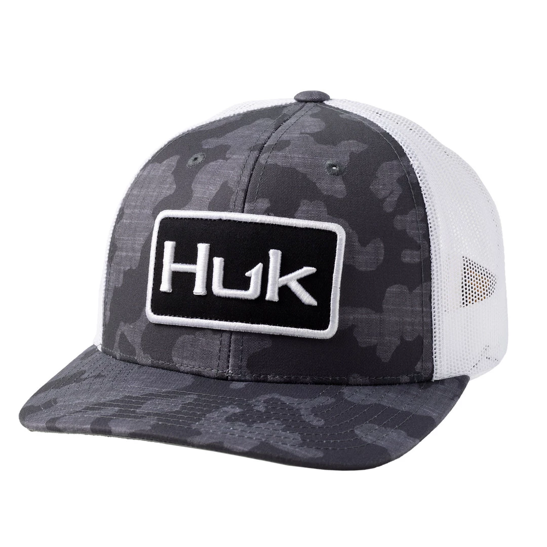 Huk Running Lakes Trucker Hat Volcanic Ash Apparel 1 Huk Running Lakes Trucker Hat Volcanic Ash Apparel