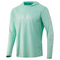 Huk ICON X Felpa Manica Lunga Tech Tee -Negozio Strumenti Pesca Economico HUK Huk Icon X Hoodie H1200139 333 Lichen Hero Front 1080x1080