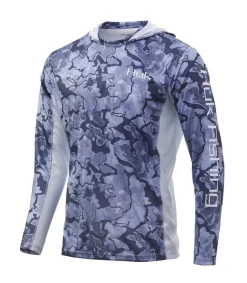 Abbigliamento Huk ICON X Camo Hoodie Tech Tee