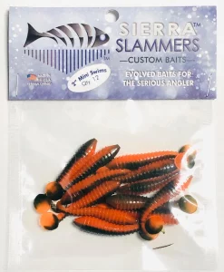 Sierra Slammers 2" Trout Bulk Swimbaits Freshwater