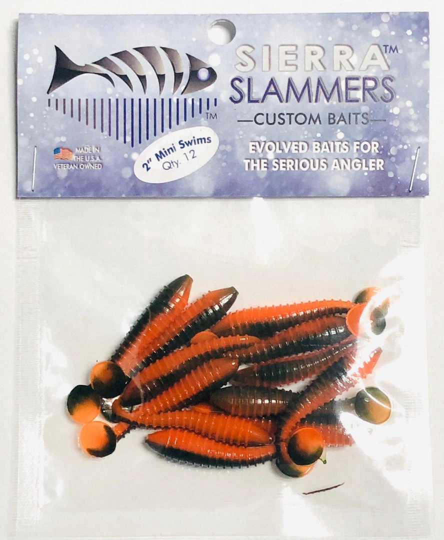 Sierra Slammers 2" Trout Bulk Swimbaits Freshwater 1 Sierra Slammers 2" Trout Bulk Swimbaits Freshwater