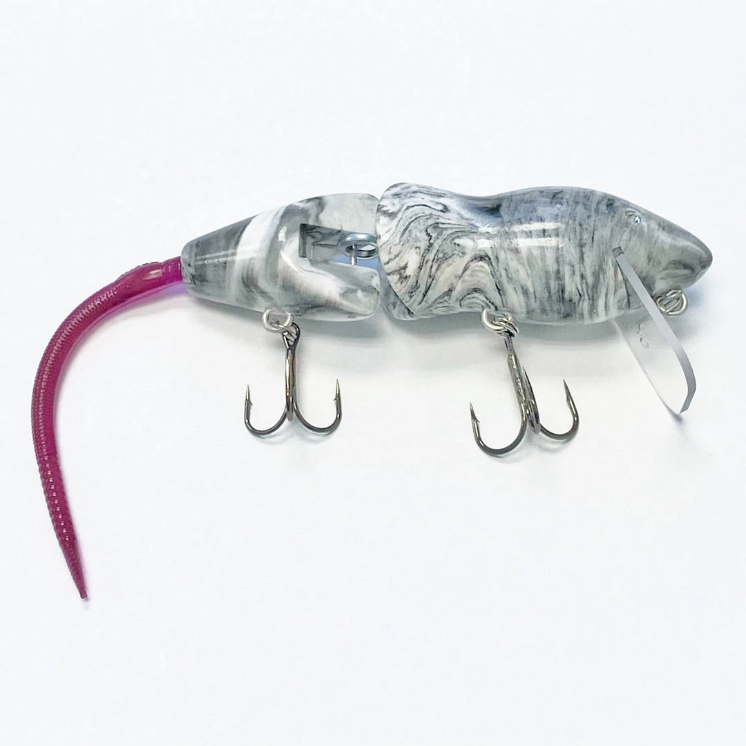 PB Rats PB Rat 2 Pezzo Wakebait Acqua Dolce 8 PB Rats PB Rat 2 Pezzo Wakebait Acqua Dolce - immagine 8