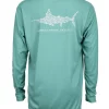 Aftco Jigfish Protezione UV LS Camicia Da Pesca - Agata