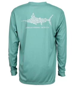 Aftco Jigfish Protezione UV LS Camicia Da Pesca - Agata