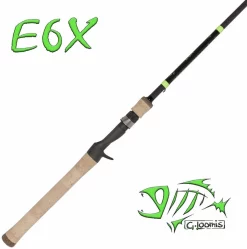 G. Loomis E6X Casting Rods