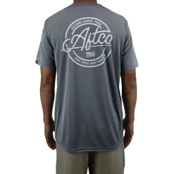 Aftco Momentum SS Performance Shirt Carboncino 7 Aftco Momentum SS Performance Shirt Carboncino -Negozio Strumenti Pesca Economico M60145 CHR Copy 1080x1080