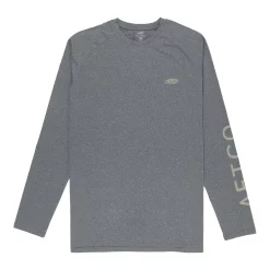 Aftco Samurai LS Shirt UV Heather Carbone