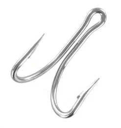 Mustad O'Shaughnessy Inox Doppio Gancio Di Tonno
