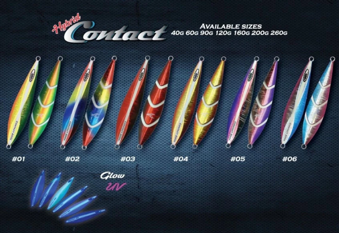Lures Ocean's Legacy Hybrid Contact Jig 8 Lures Ocean's Legacy Hybrid Contact Jig - immagine 8