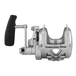 Penn International 2 Speed VISX Silver Reel -Negozio Strumenti Pesca Economico PENN International VISX INT50VISXS alt3 1080x1080