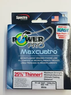 Acqua Dolce Power Pro Maxcuatro Intrecciato Linea 300 Yard Spools