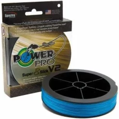 Power Pro Super 8 Slick V2 Hi-Vis Blue 300 Yards Acqua Dolce