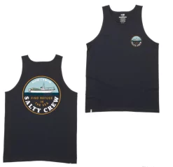 Acqua Dolce Acqua Salata Crew Dawn Patrol Tank - Nero