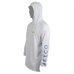 Felpa Aftco Samurai Sun Protection - Bianco