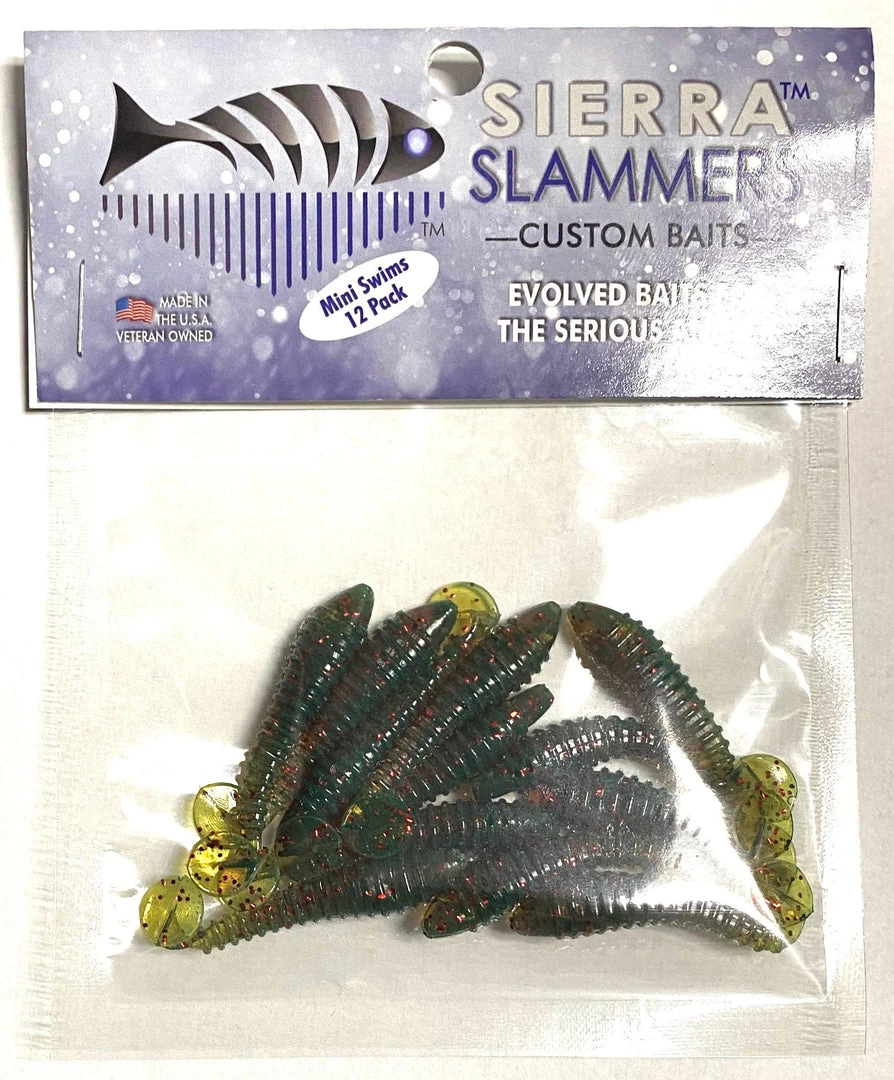 Sierra Slammers 2" Trout Bulk Swimbaits Freshwater 12 Sierra Slammers 2" Trout Bulk Swimbaits Freshwater - immagine 12