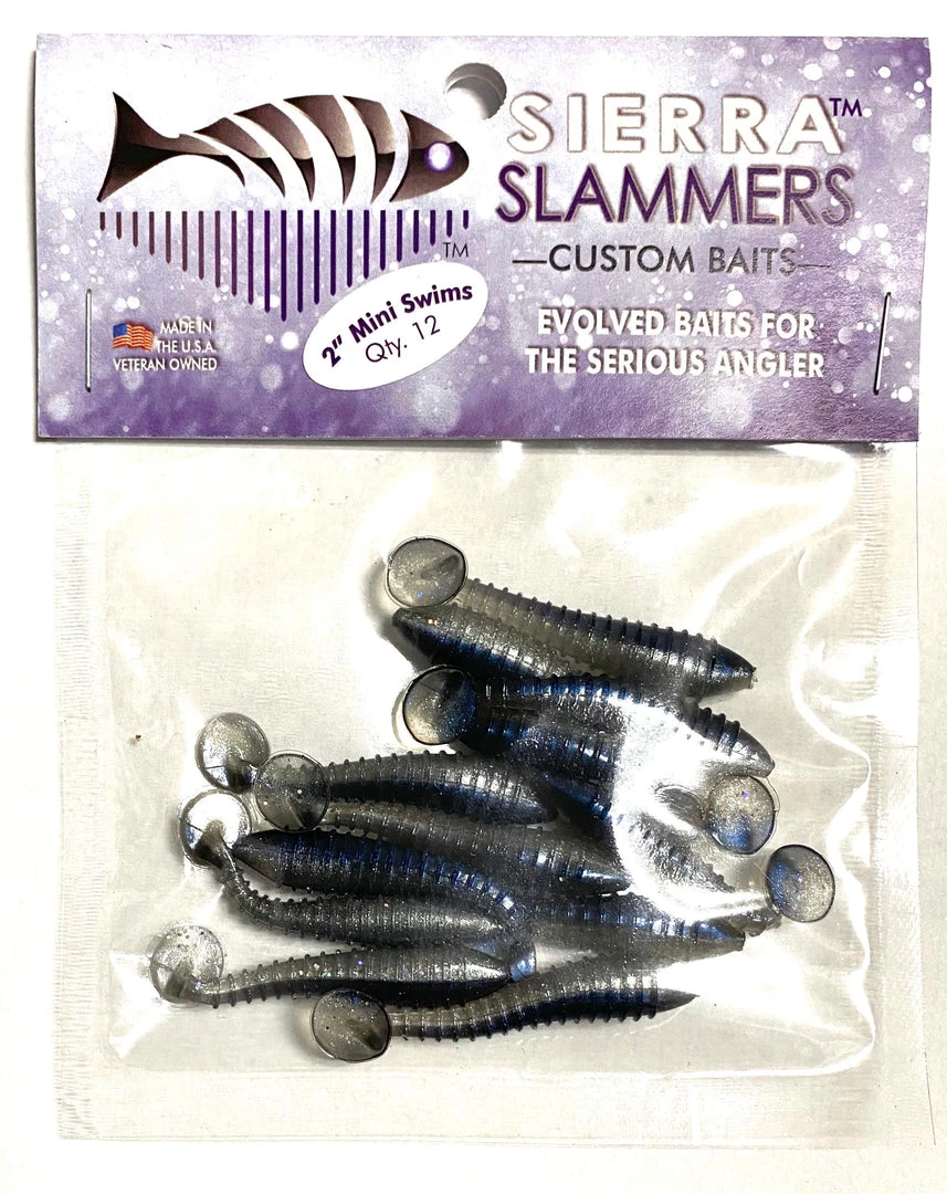Sierra Slammers 2" Trout Bulk Swimbaits Freshwater 9 Sierra Slammers 2" Trout Bulk Swimbaits Freshwater - immagine 9
