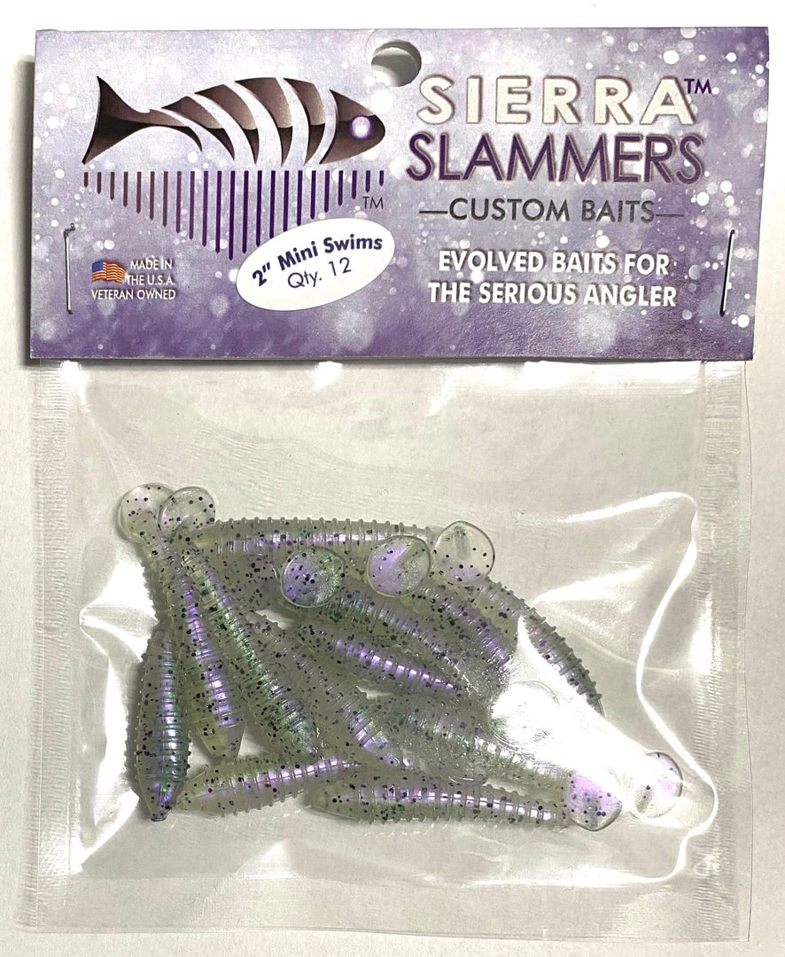 Sierra Slammers 2" Trout Bulk Swimbaits Freshwater 10 Sierra Slammers 2" Trout Bulk Swimbaits Freshwater - immagine 10