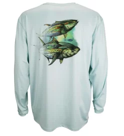 Aftco Wingman LS Performance Shirt - Mist