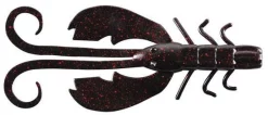 Berkley Power Bait Crazy Legs Chigger Craw Freshwater -Negozio Strumenti Pesca Economico black red flake 1080x1080