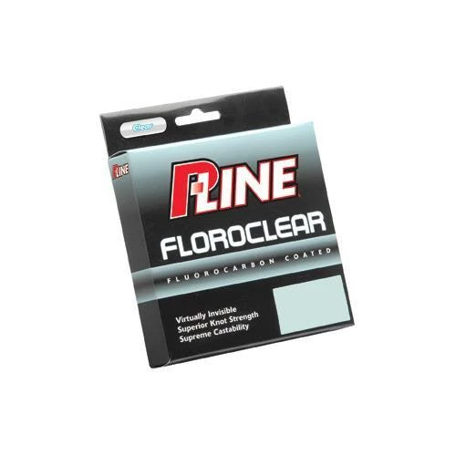 P-Line Floroclear Crystal Clear Fluorocarbon Coated Line 300 Yards Freshwater 1 P-Line Floroclear Crystal Clear Fluorocarbon Coated Line 300 Yards Freshwater