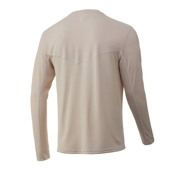 Hoodie Huk Waypoint D'acqua Dolce - Osso 2 Hoodie Huk Waypoint D'acqua Dolce - Osso - immagine 2