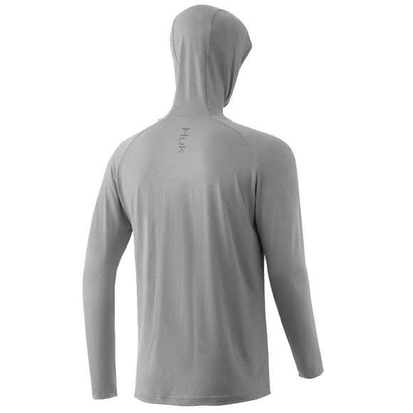 Hoodie Huk Waypoint D'acqua Dolce - Grigio 2 Hoodie Huk Waypoint D'acqua Dolce - Grigio - immagine 2