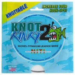 Aquateko Wire Leader Nodo 2 Kinky Nickel Titanium Knottable Leader Wire