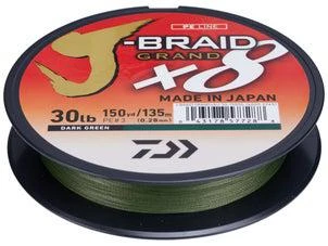 Daiwa Dawia J-Braid X8 Grand Braided Line 300 Yds 3 Daiwa Dawia J-Braid X8 Grand Braided Line 300 Yds - immagine 3