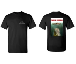 Tackle Express Mascella Manica Corta T-shirt Abbigliamento